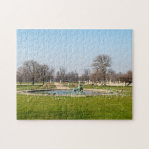 Jardin des Tuileries im Winter - Paris Puzzle