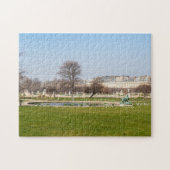 Jardin des Tuileries im Winter - Paris Puzzle (Horizontal)