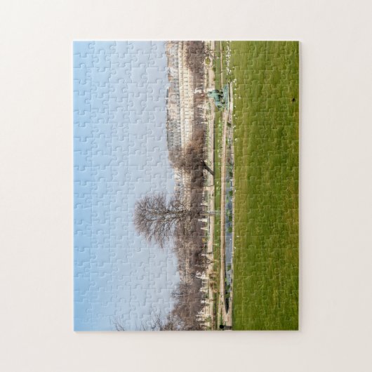 Jardin des Tuileries im Winter - Paris Puzzle (Vertikal)