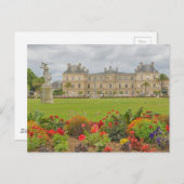 Jardin du Luxembourg Postkarte (Vorne/Hinten)