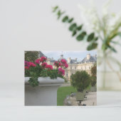 Jardin du Luxembourg Postkarte (Stehend Vorderseite)