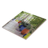 Jardin Majorelle, Majorelle Garden, jetzt öffentli Fliese (Seite)