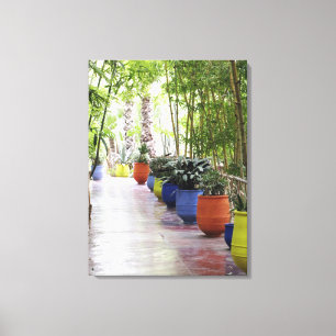 Jardin Majorelle, Majorelle Garden, jetzt öffentli Leinwanddruck