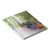 Jardin Majorelle, Majorelle Garden, jetzt öffentli Notizblock (angewinkelt)