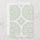 Jardin Mandala Wedding Einladung - Limon (Rückseite)