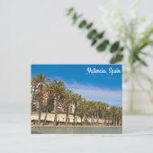 Jardines del Turia Postkarte (Stehend Vorderseite)