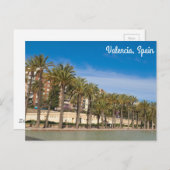 Jardines del Turia Postkarte (Vorne/Hinten)