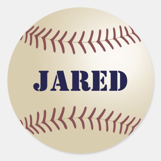 Jared Baseball Stickers (Vorderseite)