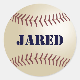 Jared Baseball Stickers