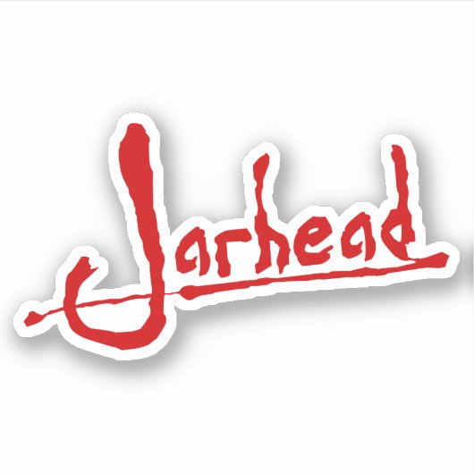 JARHEAD AUFKLEBER (Vorderseite)