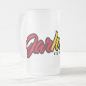 Jarhead Entwurf Mattglas Bierglas (Vorderseite Links)