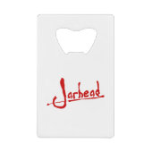 JARHEAD GELDBEUTEL FLASCHENÖFFNER (Vorderseite)