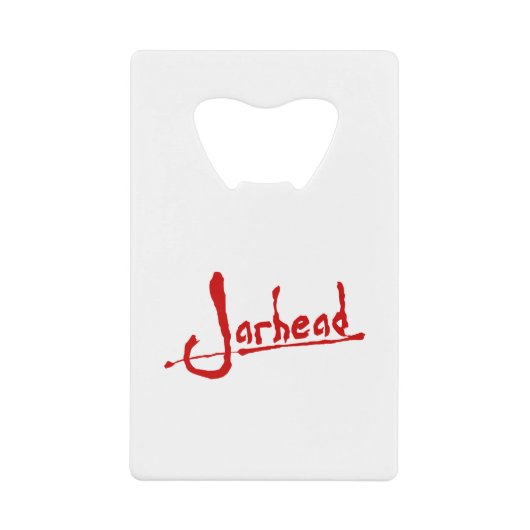 JARHEAD GELDBEUTEL FLASCHENÖFFNER (Vorderseite)