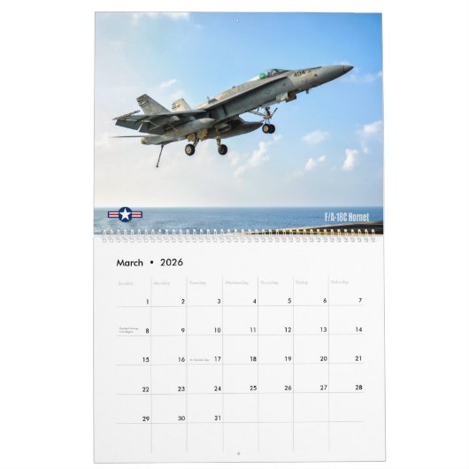 JARHEAD JETS KALENDER (Mär 2026)
