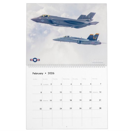 JARHEAD JETS KALENDER (Feb 2026)