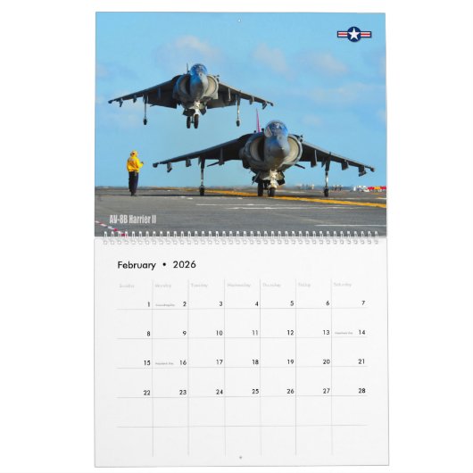JARHEAD JETS KALENDER (Feb 2026)