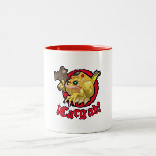 Jarra Metrín "futuro gótico " Zweifarbige Tasse