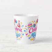 Jarra Personalizada “Celebra Conmigo” | Ideal para Milchtasse (Vorderseite)