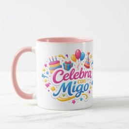 Jarra Personalizada “Celebra Conmigo” | Ideal para Tasse