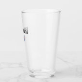jarra / vaso con frase cubana glas (Links)