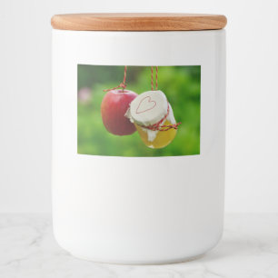 Jarred Apples Jar Label Lebensmitteletikett