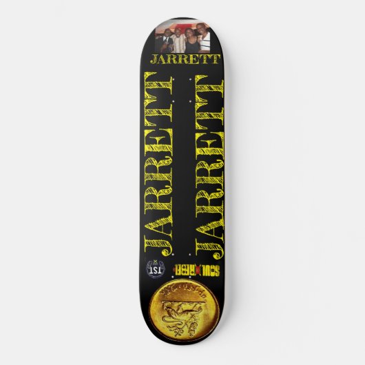 JARRETT JMT 8 1/4" Skateboard Deck (Vorderseite)