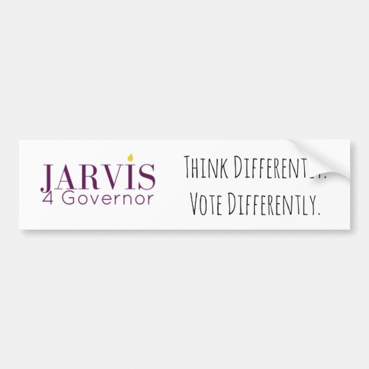 Jarvis 4 Gouverneur-Autoaufkleber Autoaufkleber (Vorne)