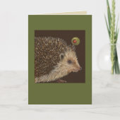 Jarvis der Igel-Karte Karte (Vorderseite)