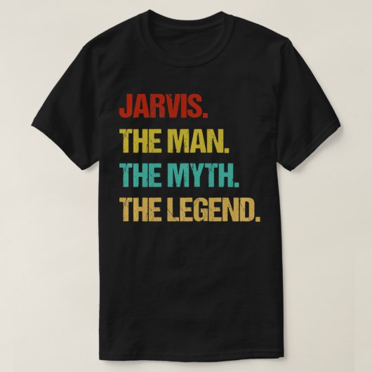 Jarvis der Mensch Der Mythos der Legende Pullover (Design vorne)