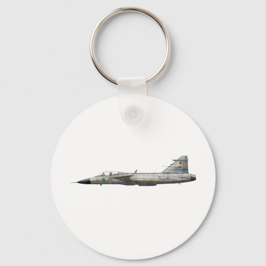 Jas 39 Gripen Schlüsselanhänger (Vorderseite)