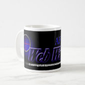 JAS Netz-Krieger-Tasse Kaffeetasse (Vorderseite Links)