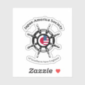 JAS Southern New England Logo-Aufkleber Aufkleber (Blatt)