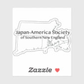 JAS Southern New England Map Sticker (Blatt)