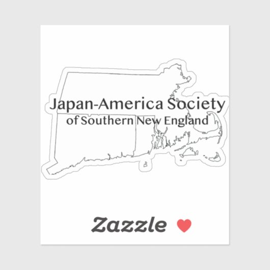 JAS Southern New England Map Sticker (Blatt)