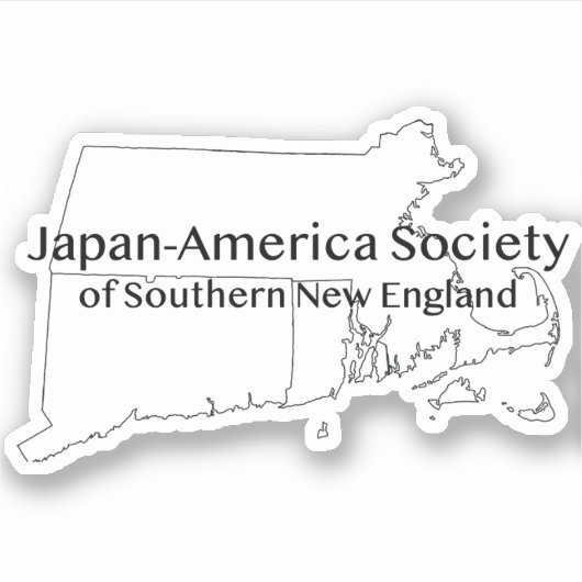JAS Southern New England Map Sticker (Vorderseite)