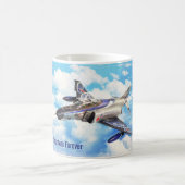 JASDF F-4EJ Phantom Forever Kaffeetasse (Mittel)