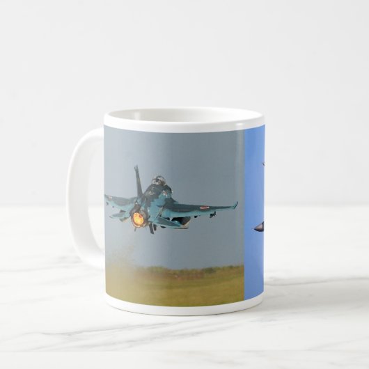 JASDF Mitsubishi F-2 Kaffeetasse (Vorderseite Links)