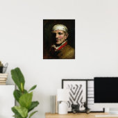 Jase - Mann mit Bandana Poster (Heimbüro)