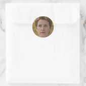 Jase the Sun Runder Aufkleber (Tasche)