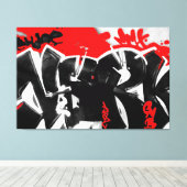 Jasen Sousa Three Piece Pose Leinwanddruck (Insitu (Holzboden))