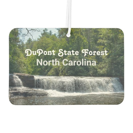 Jasing Waterfall Blue Ridge Mountains NC Autolufterfrischer (Rückseite)