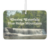 Jasing Waterfall Blue Ridge Mountains NC Autolufterfrischer (Vorderseite)