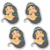 Jasmin-Aufkleber Aufkleber (Vorderseite)