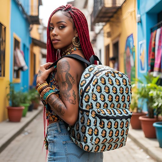 Jasmin bedruckter Rucksack