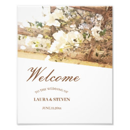 Jasmin-Blume ändern Fotodruck