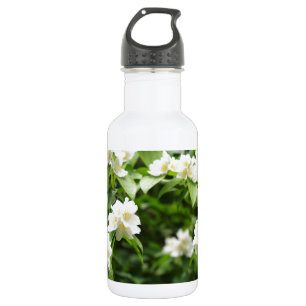 Jasmin-Blumen Edelstahlflasche