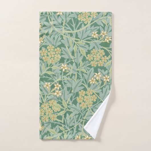 Jasmin durch William Morris Handtuch (Handtuch)