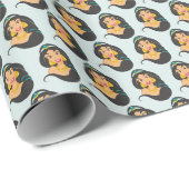 Jasmin-Geschenkpapier Geschenkpapier (Rolleneckpunkt)