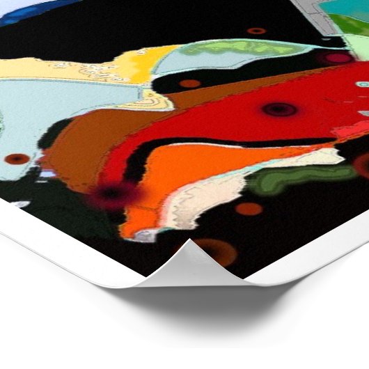 Jasmin Moon Print Poster (Ecke)