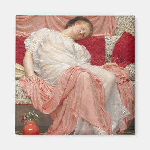 Jasmin (Schöne junge schlafende Frau) Magnet